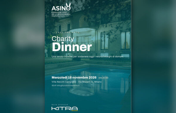 Charity Dinner Fondazione ASINO 2026